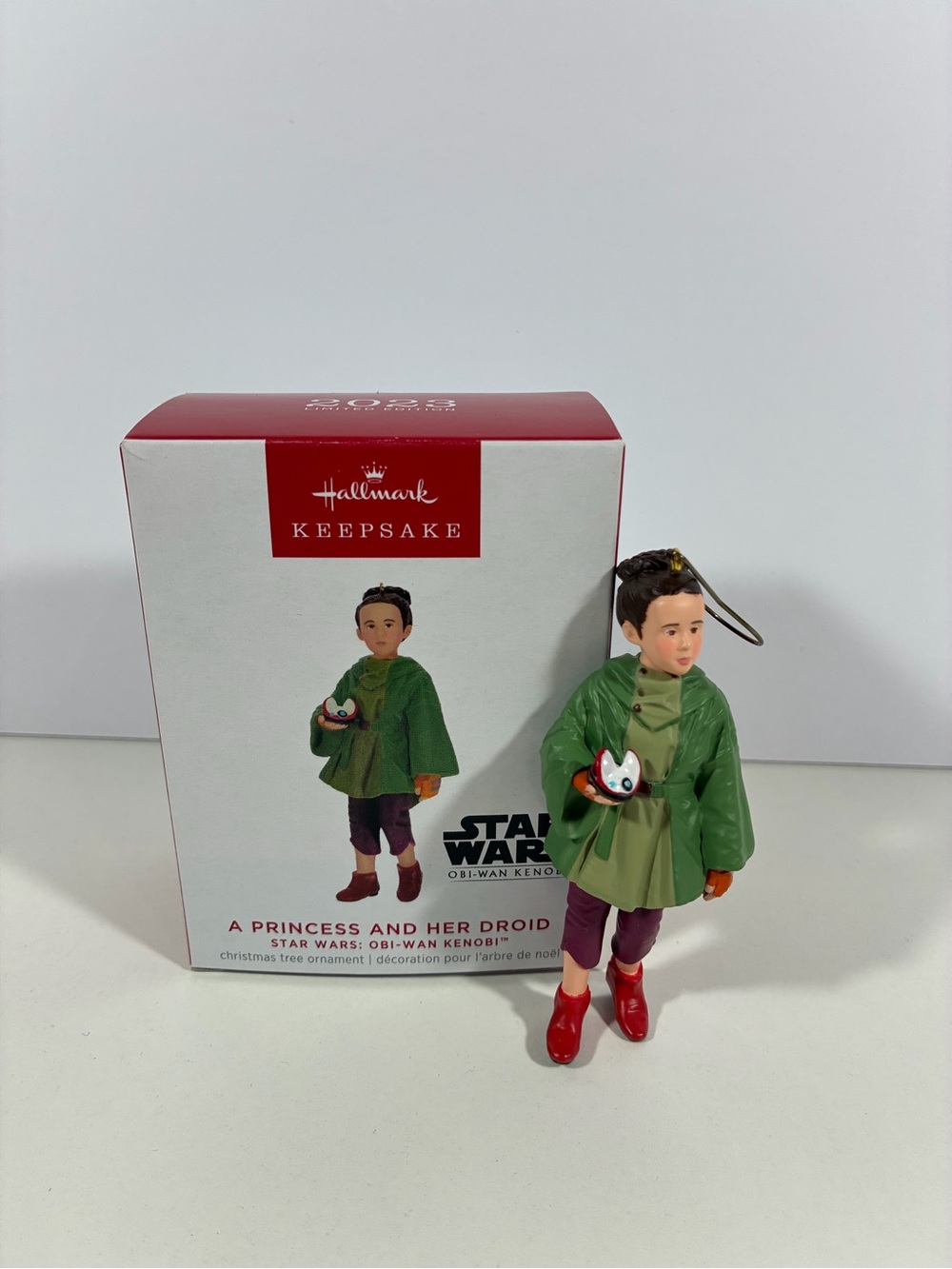 2023 Hallmark Keepsake Star Wars Obi-Wan Kenobi A Princess and Her Droid Limited